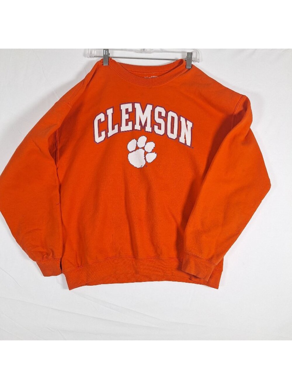 Clemson Tigers Orange Sweatshirt size large
